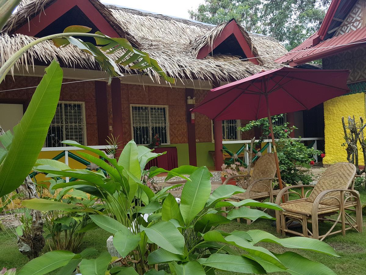 Traville Huts Palm Beach Inn Panglao Esterno foto